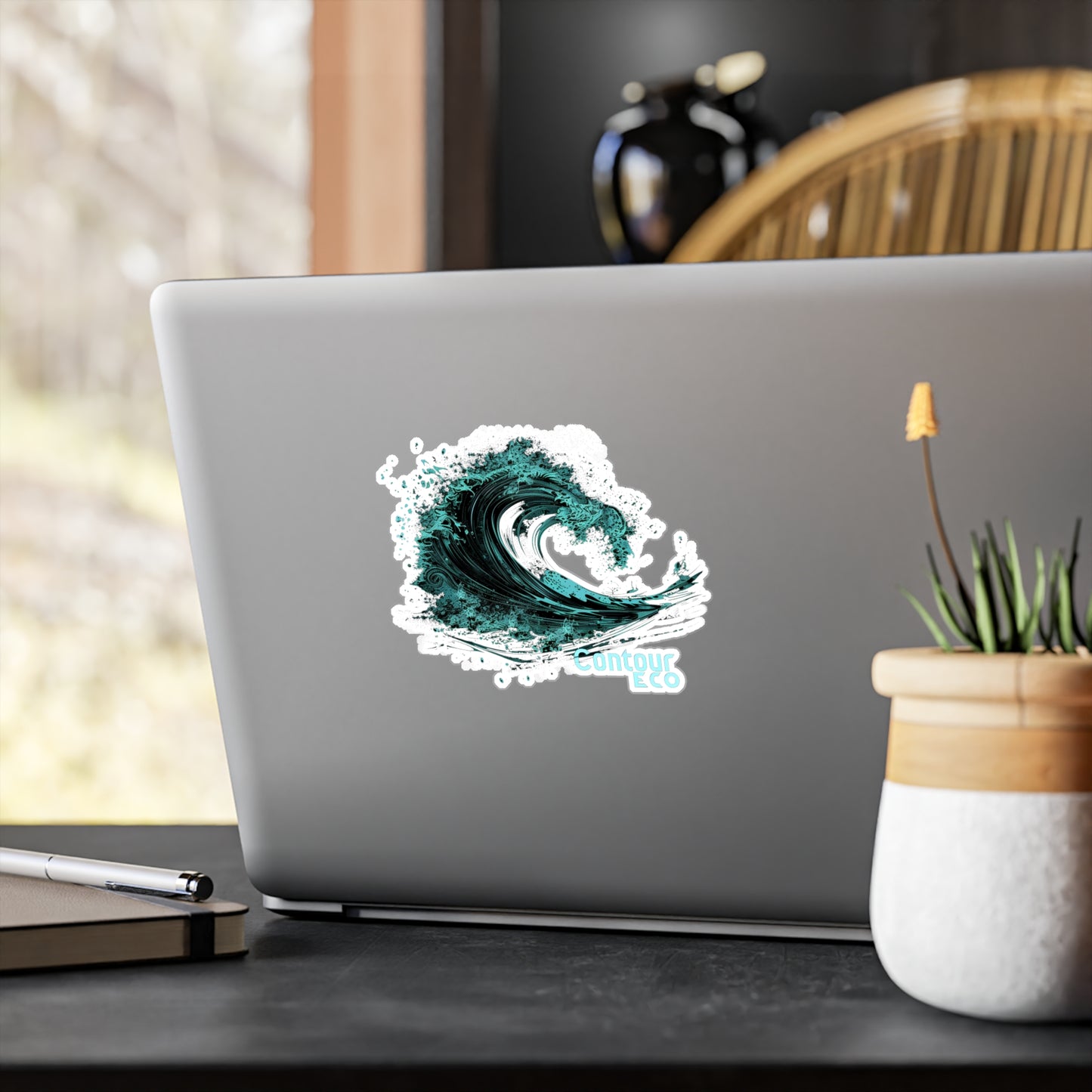 Ocean Wave - Contour Eco Stickers