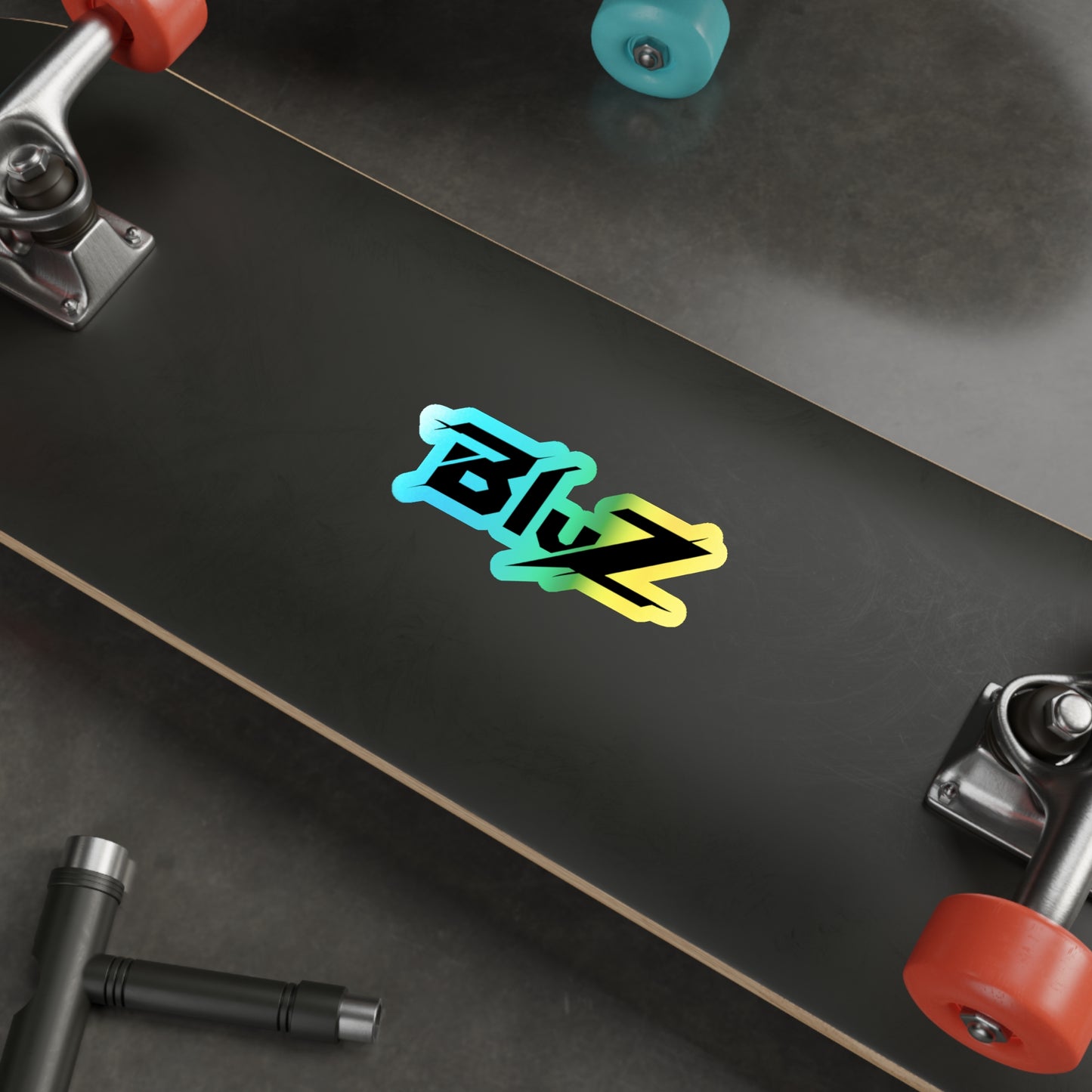 BluZ Holographic Sticker