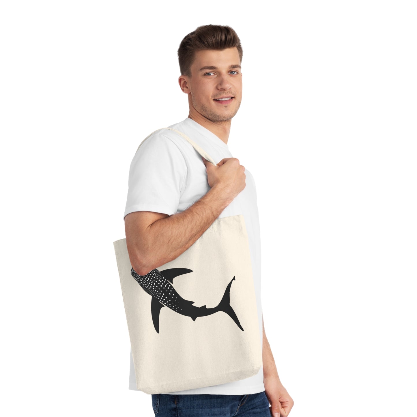 Whale Shark - Contour Eco Woven Tote Bag