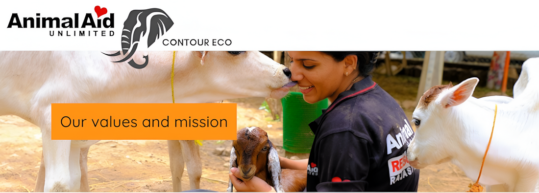 Donation to Animal Aid Unlimited - September 2023 - Contour Eco