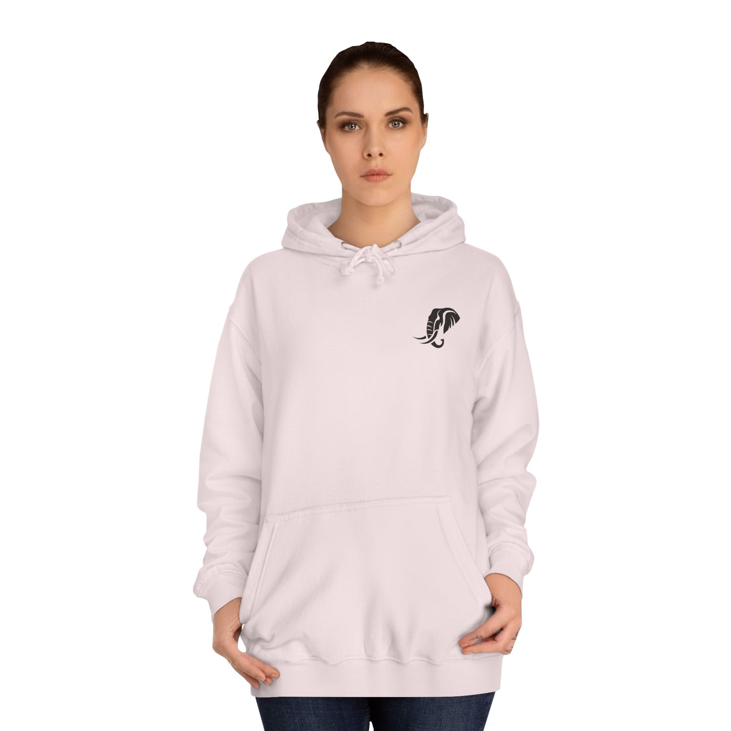 Snowy Egret - Contour Eco Hoodies