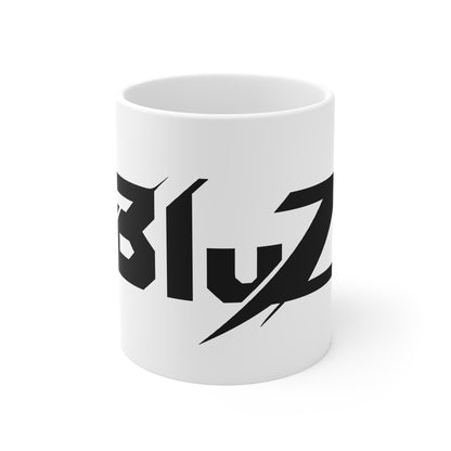 11oz White BluZ Mug