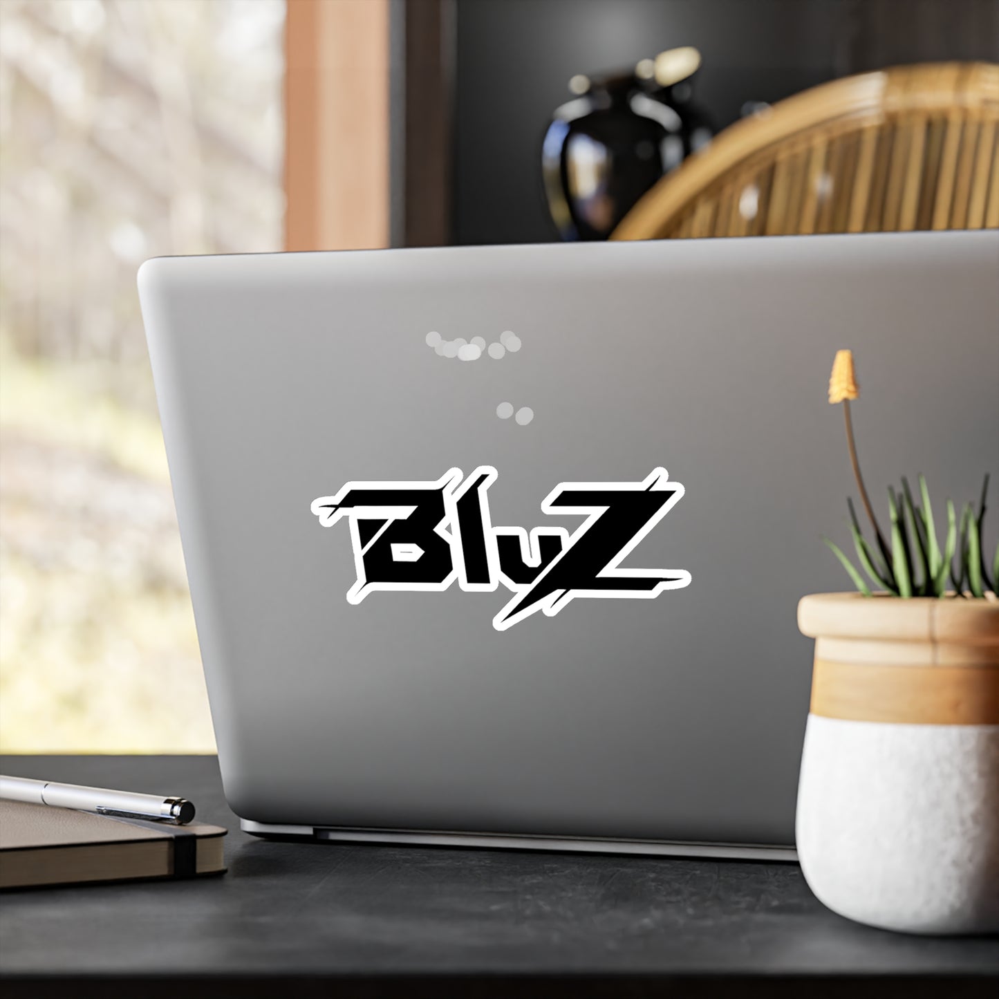 BluZ Vinyl Sticker