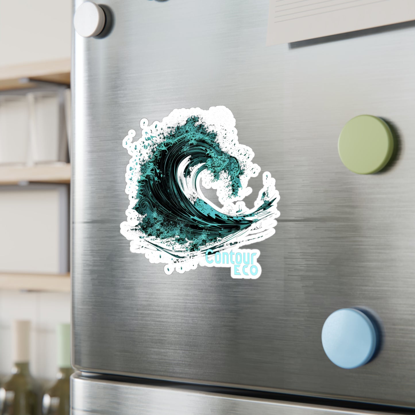 Ocean Wave - Contour Eco Stickers