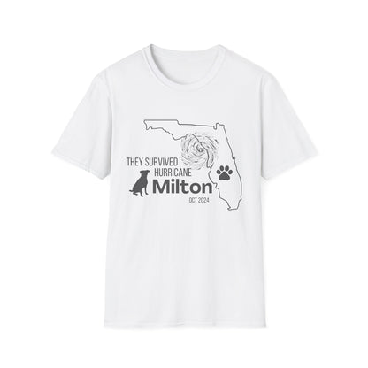 They Survived Hurricane Milton T-Shirt