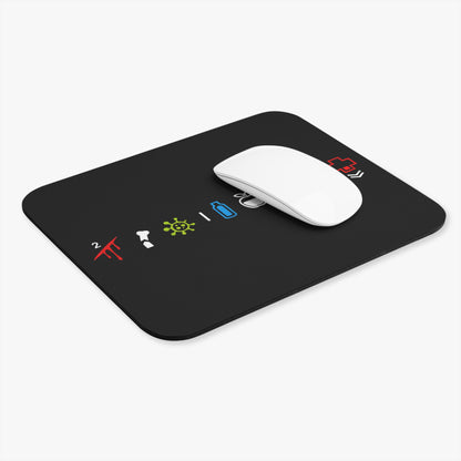 DayZ Character Status Symbols Mouse Pad