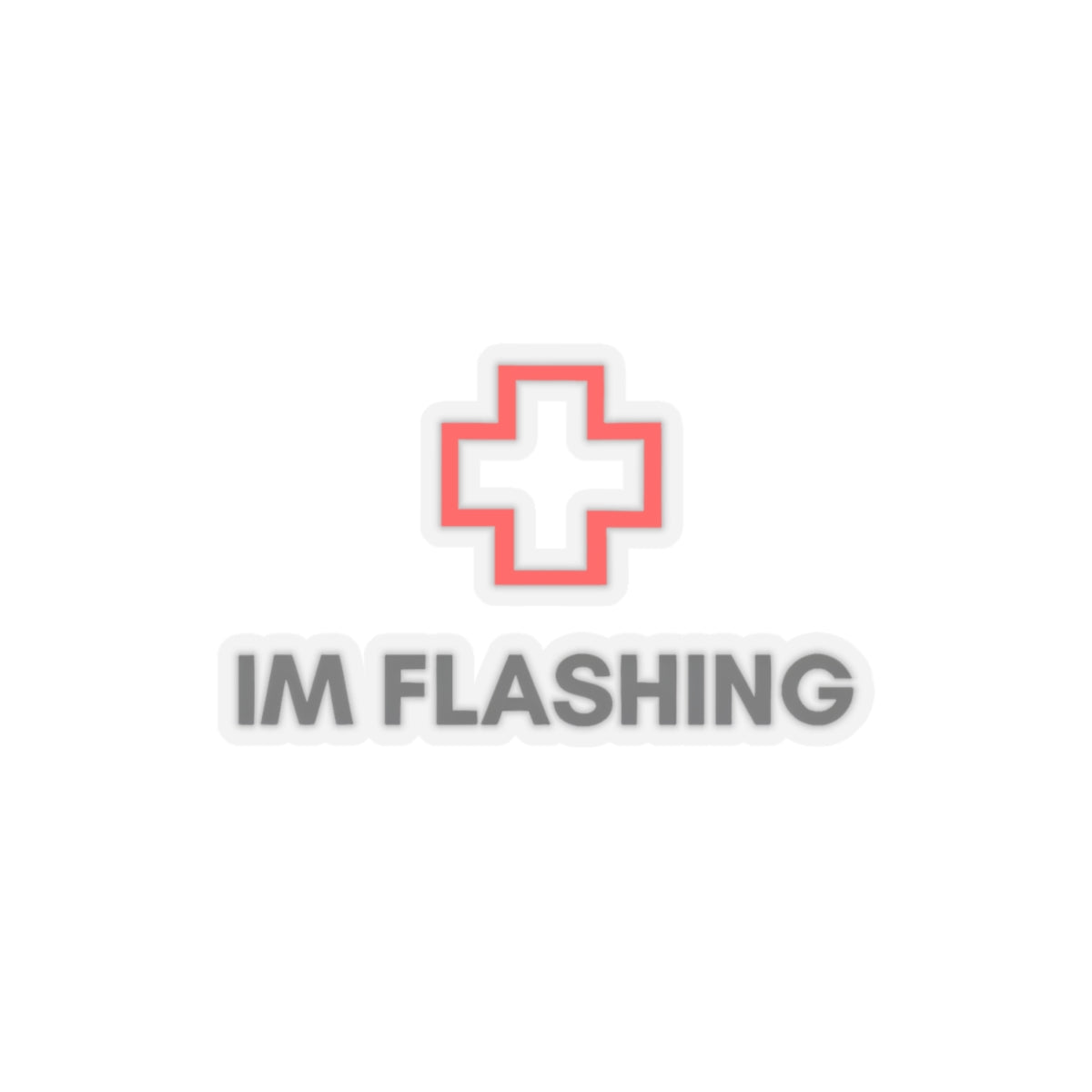 DayZ "I'm Flashing" Stickers