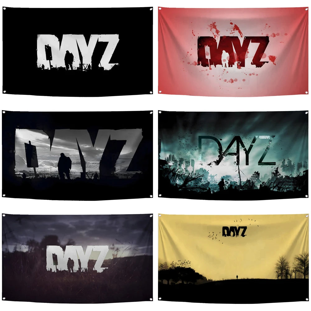 2×3Ft 3×5Ft DayZ Flag  Game Tapestry Banner